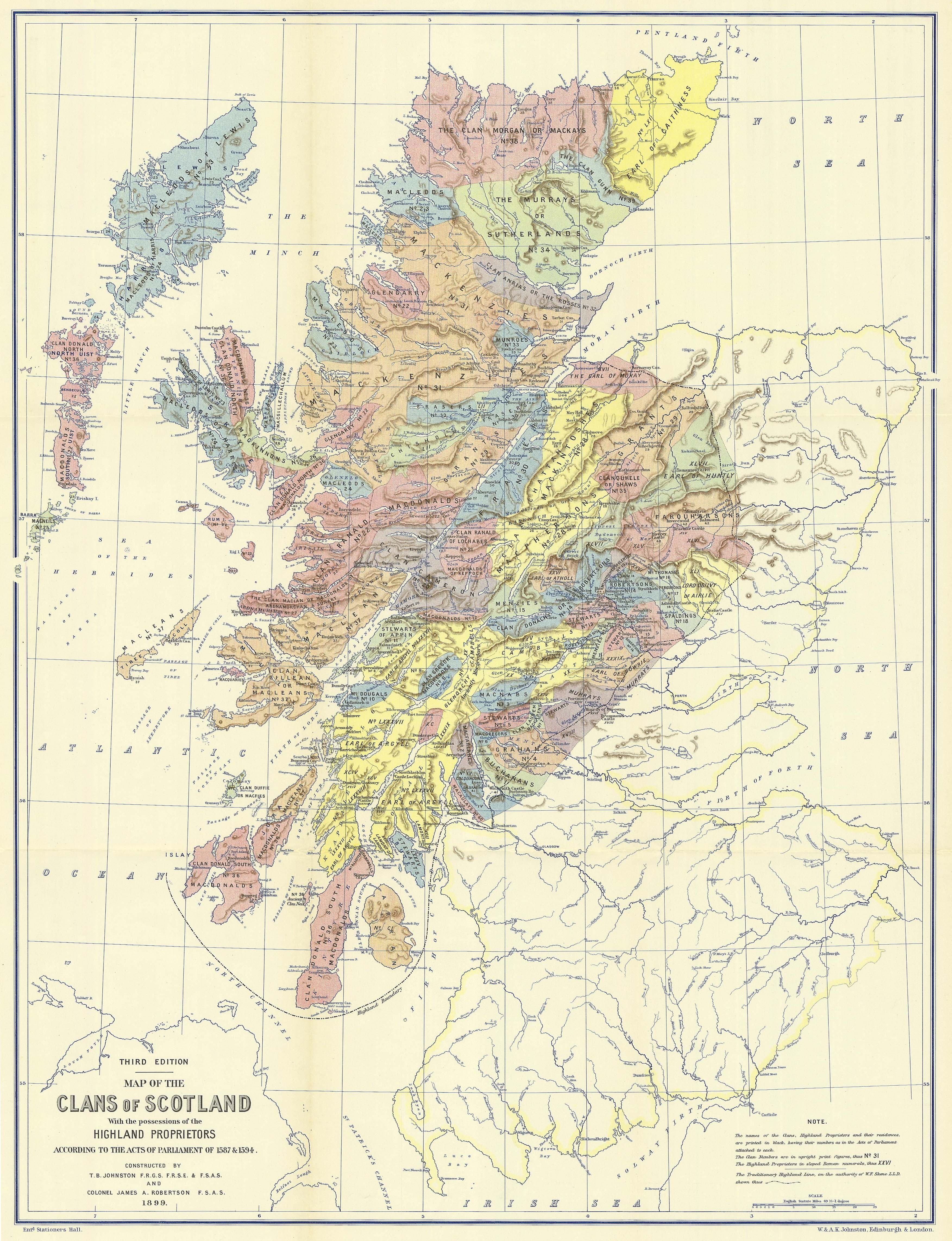 Clans of Scotland 1899