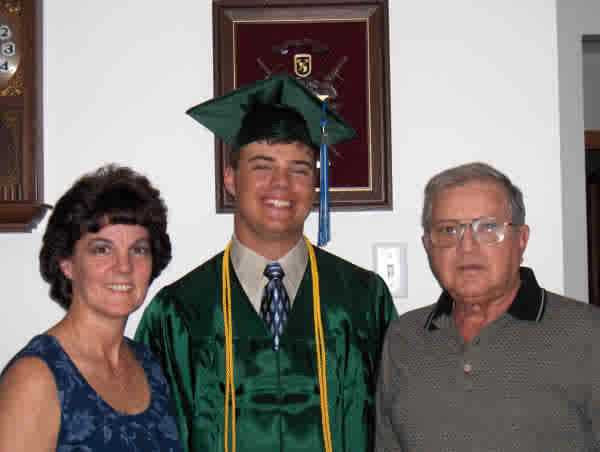 Pam & Paul Magyar with Pams brother, Paul Rothrock; descendants of Bessie (Cook) Rothrock